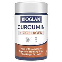 Viên uống bổ xương khớp Bioglan Curcumin Plus Collagen 60 Viên