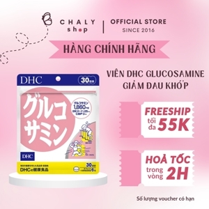 Viên uống bổ xương khớp Glucosamine DHC - 20 ngày, 120 viên