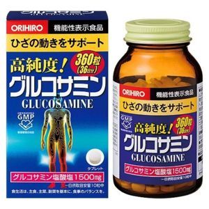 Viên uống bổ xương khớp Glucosamine Orihiro 360 Viên