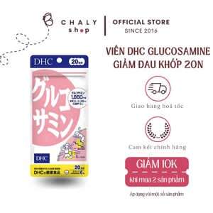 Viên uống bổ xương khớp Glucosamine DHC - 20 ngày, 120 viên