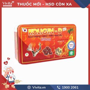 Viên uống bồi bổ sức khỏe Koligin -D 870mg