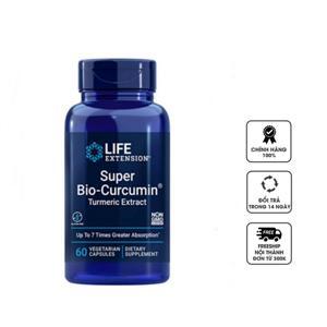 Viên uống cải thiện hệ tiêu hóa Life Extension Super Bio-Curcumin 60 viên