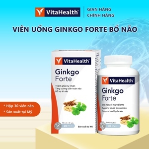 Viên uống cải thiện não và thần kinh Vitahealth Ginkgo Forte Tab