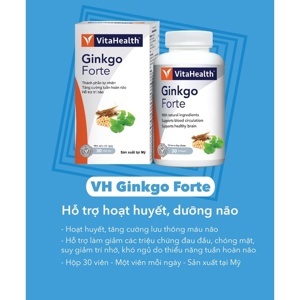 Viên uống cải thiện não và thần kinh Vitahealth Ginkgo Forte Tab