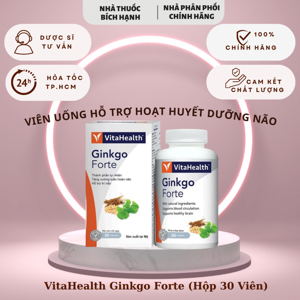 Viên uống cải thiện não và thần kinh Vitahealth Ginkgo Forte Tab