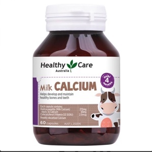 Viên uống canxi sữa milk calcium heathy care 60v