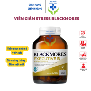 Viên uống chống căng thẳng mỏi mệt Blackmores Executive B Stress Formula 62 viên