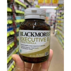 Viên uống chống căng thẳng mỏi mệt Blackmores Executive B Stress Formula 62 viên