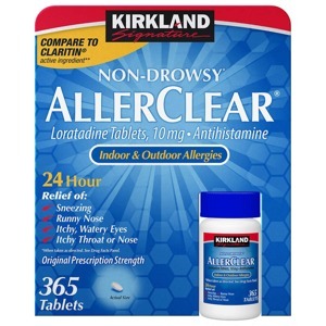 Viên uống chống dị ứng Kirkland Signature Allerclear