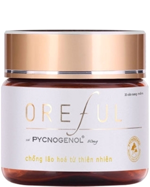 Viên uống đẹp da chống lão hóa da Oreful 80mg 30 viên