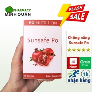 Viên uống chống nắng Sunsafe Rx làm trắng da