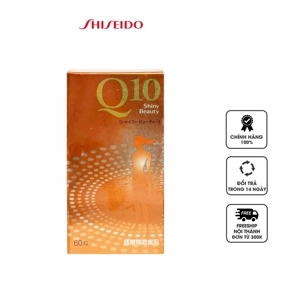 Viên uống chống nhăn Shiseido Q10 Shiny Beauty 60 viên