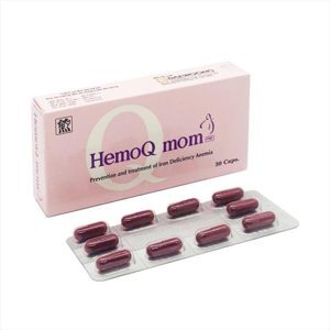 Viên uống chữa trị thiếu máu do thiếu sắt HemoQ Mom