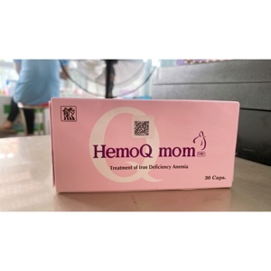 Viên uống chữa trị thiếu máu do thiếu sắt HemoQ Mom