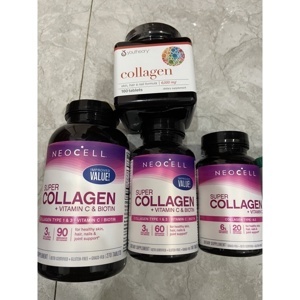 Viên uống Collagen + C BIOTIN 360 viên Neocell của Mỹ - Collagen C tuýp 1 & 3 mẫu mới