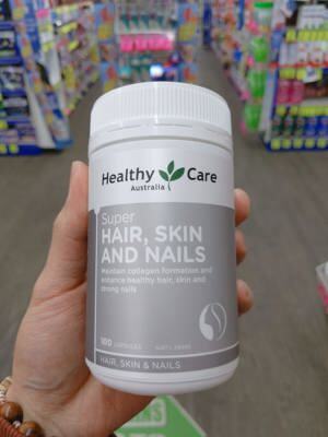 Viên uống collagen Healthy Care Super Hair Skin & Nails - 100 viên