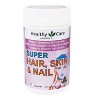 Viên uống collagen Healthy Care Super Hair Skin & Nails - 100 viên