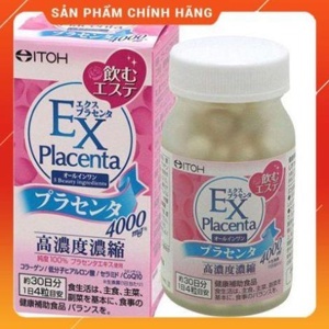 Viên uống collagen nhau thai cừu Nhật Bản EX Placenta