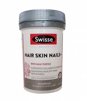 Viên uống Collagen Swisse Hair Skin Nails 100 viên của Úc