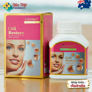 Viên uống đa năng làm đẹp da Vitatree Cell Restore