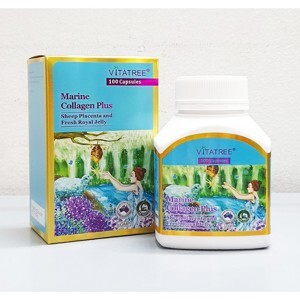 Viên uống đa năng Marine Collagen Plus Vitatree 100 viên