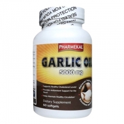 Viên uống dầu tỏi giảm mỡ máu garlic oil pharmekal 5000mg 60 viên