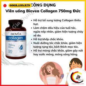 Viên uống đẹp da, bổ khớp Collagen Biovea 120 Viên