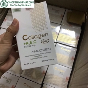 Viên uống đẹp da Collagen A E C - 12000mg x 180 Viên