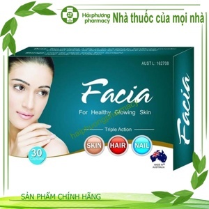 Viên uống đẹp da  Facia (60 viên)
