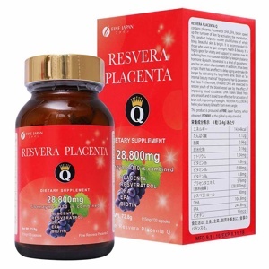 Viên uống đẹp da, làm chậm lão hóa Fine Resvera Placenta Q