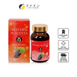 Viên uống đẹp da, làm chậm lão hóa Fine Resvera Placenta Q