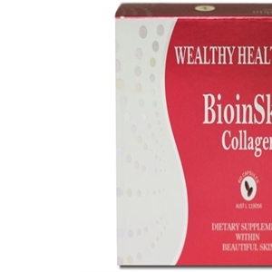 Viên uống đẹp da Wealthy Health Bioinskin Collagen 120 viên