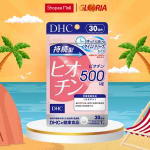 Viên uống DHC Biotin ngăn rụng tóc Sustained Release Biotin 30 Ngày (30 viên)