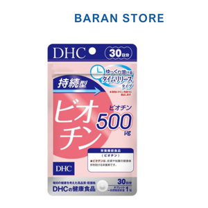 Viên uống DHC Biotin ngăn rụng tóc Sustained Release Biotin 30 Ngày (30 viên)