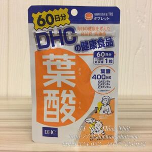 Viên uống DHC bổ sung Axit Folic - 60 ngày