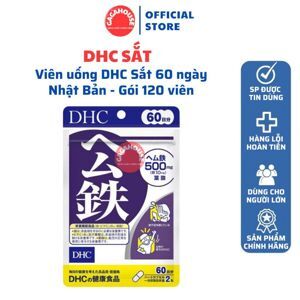 Viên uống DHC bổ sung sắt - 60 ngày, 120 viên