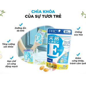 Viên uống DHC bổ sung Vitamin E - 60 ngày