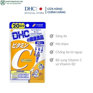 Viên uống DHC bổ sung Vitamin C - 20 ngày