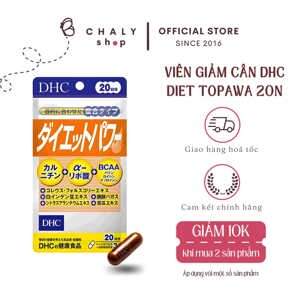 Viên uống DHC giảm cân Diet Topawa