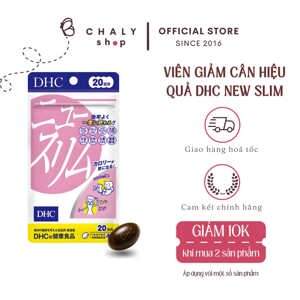 Viên uống DHC giảm cân New Slim - 20 ngày