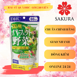 Viên uống DHC rau củ quả tổng hợp - 60 ngày