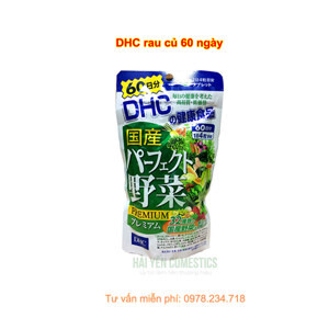Viên uống DHC rau củ quả tổng hợp - 60 ngày