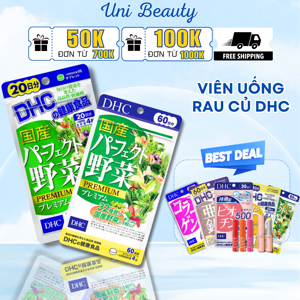 Viên uống DHC rau củ quả tổng hợp - 20 ngày