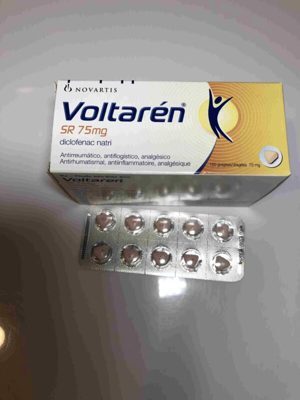 Viên uống điều trị khớp, viêm cột sống Voltaren 75mg