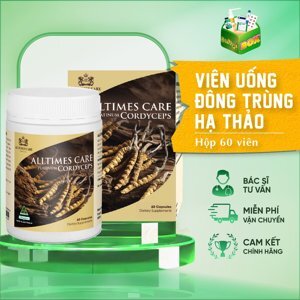 Viên uống đông trùng hạ thảo Alltimes Care Platinum Cordyceps