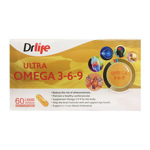 Viên uống Drlife Ultra Omega 369 - Hộp 60 viên