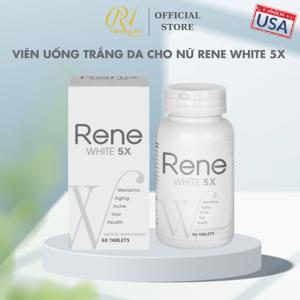 Viên uống dưỡng trắng da RENE WHITE 5X