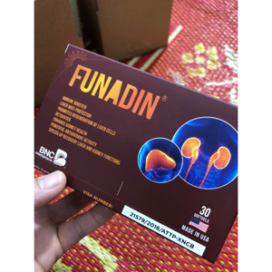 Viên uống Funadin bổ gan, tăng cường chức năng gan