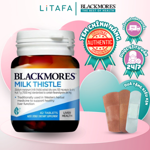 Viên uống giải độc gan Blackmores Milk Thistle 42 viên