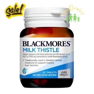 Viên uống giải độc gan Blackmores Milk Thistle 42 viên